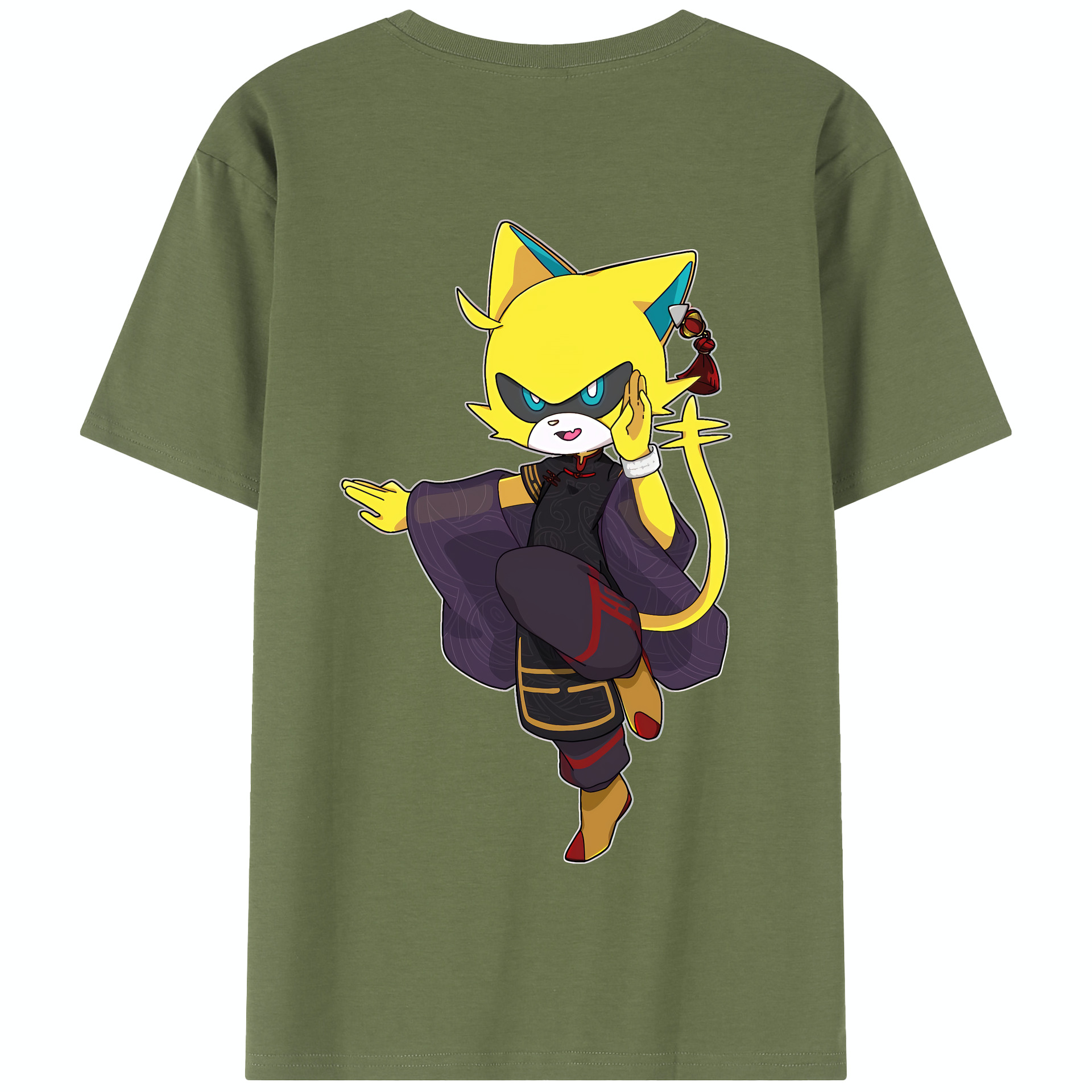（画像用） 妖怪ウォッチ Yo-kai Watch 綿100％半袖Tシャツ（背面プリント）